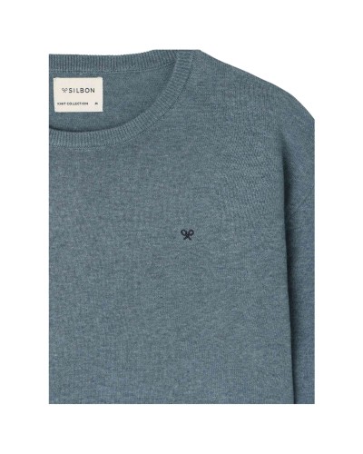Jersei Silbon Jersey Liso Cuello Caja