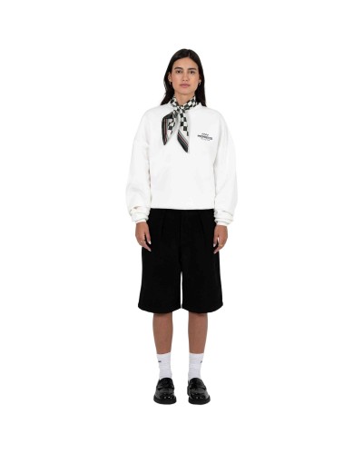 Sudadera Prohibited In A Rush Crew Neck Off White