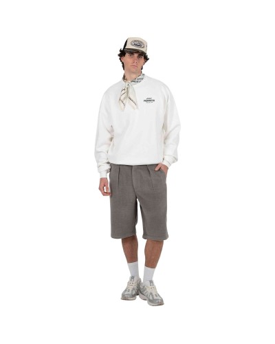 Sudadera Prohibited In A Rush Crew Neck Off White
