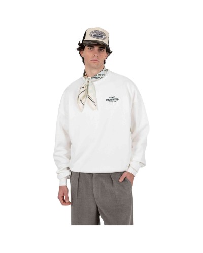Sudadera Prohibited In A Rush Crew Neck Off White