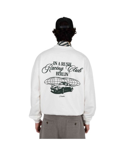 Sudadera Prohibited In A Rush Crew Neck Off White