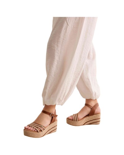 Sandalias Popa Cuña Albany Cuero