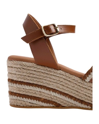 Sandalias Popa Cuña Albany Cuero