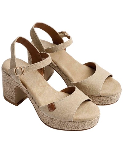 Sandalias Popa Sandalia De Tacon Daira Serraje