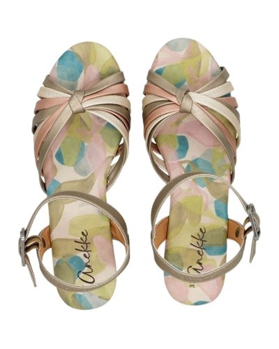 Sandalias Anekke Sandalia Cruzada Estampada