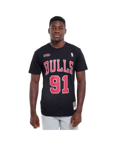 Camiseta Mitchell & Ness Nba N&N Tee Bulls Dennis Rodman