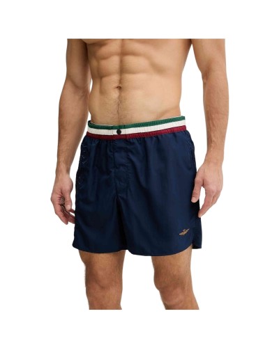 Bañador Aeronáutica Militare Bañador Con Cinturon Elastico Tricolor