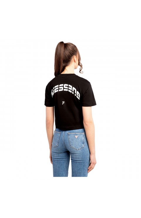 Camiseta Guess Cammie Crop Tee