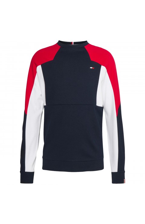 Sudadera Tommy Hilfiger Colorblocked Crew