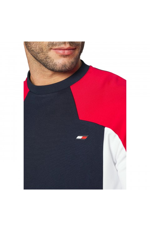 Sudadera Tommy Hilfiger Colorblocked Crew