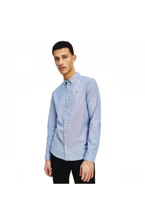 Camisa Tommy Jeans Tjm Slim Stretch Oxford Shirt