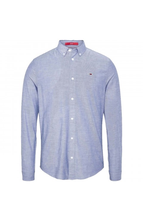 Camisa Tommy Jeans Tjm Slim Stretch Oxford Shirt