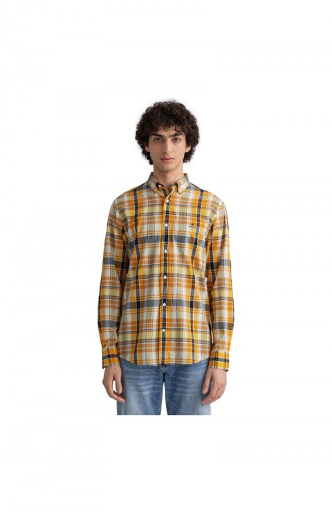 Camisa Gant D2.Reg Indian Madras Bd