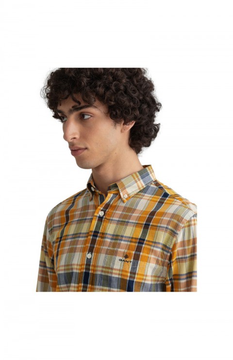 Camisa Gant D2.Reg Indian Madras Bd