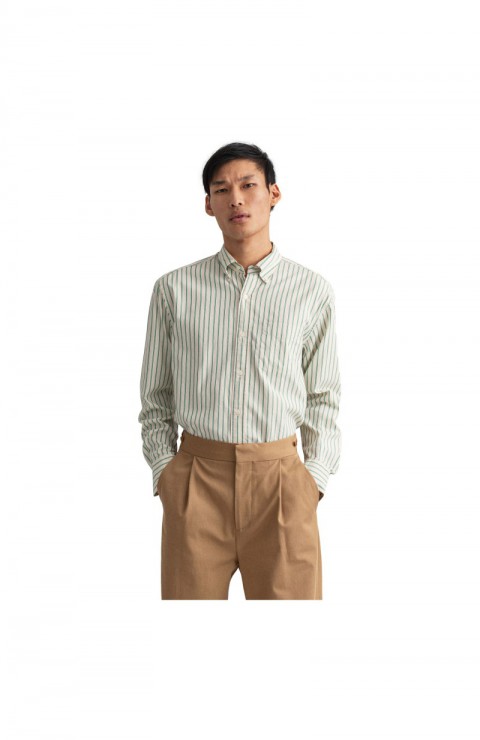 Camisa Gant D1.Rel Oxford Stripe Bd