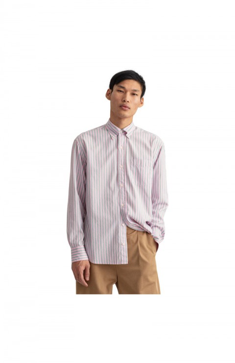 Camisa Gant D1.Rel Oxford Stripe Bd