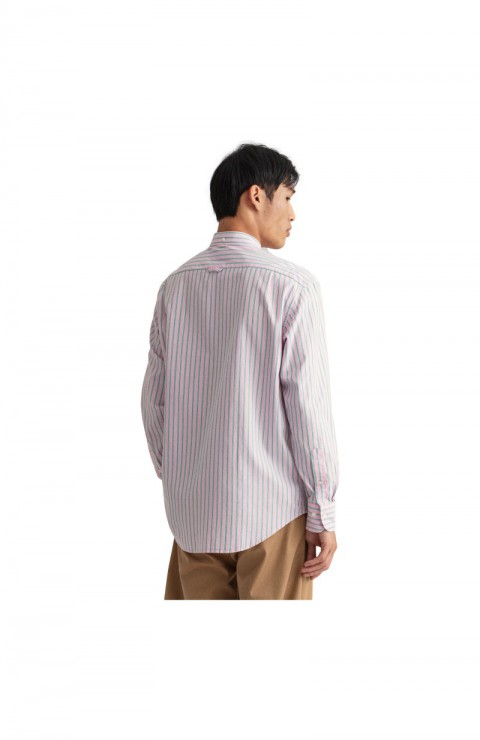 Camisa Gant D1.Rel Oxford Stripe Bd