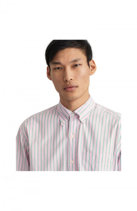 Camisa Gant D1.Rel Oxford Stripe Bd