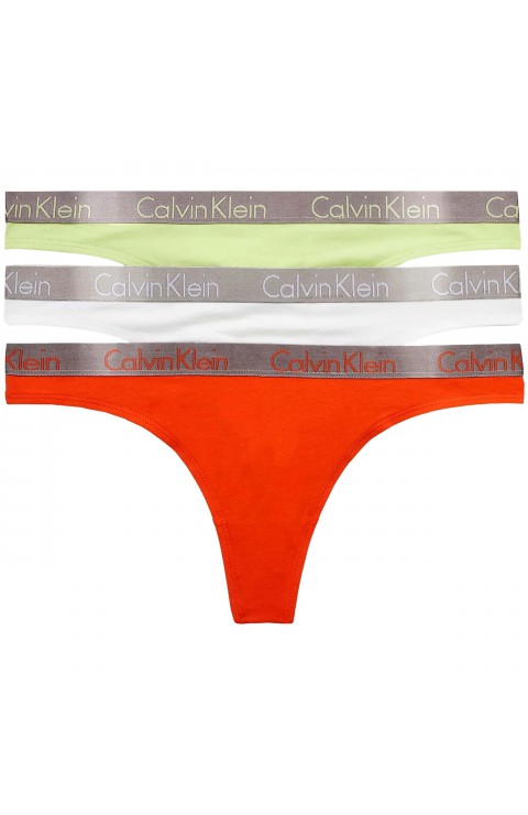 Pack de tangas Calvin Klein Thong 3Pk