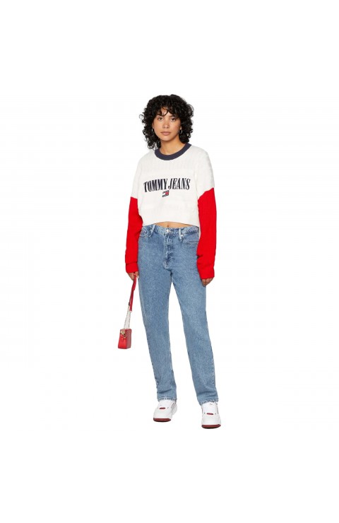 Jersei Tommy Jeans Tjw Rlxd Crop Archive Sweater