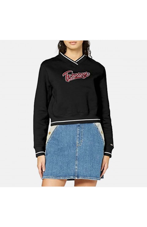 Sudadera Tommy Jeans Tjw V-Neck Sweatshirt