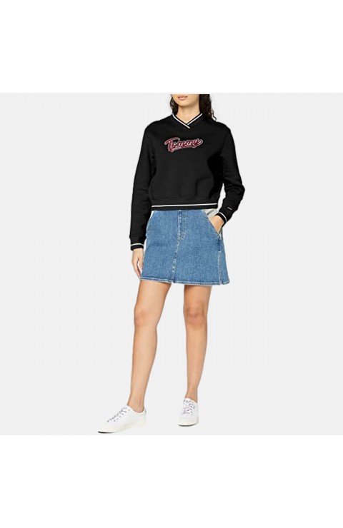 Sudadera Tommy Jeans Tjw V-Neck Sweatshirt