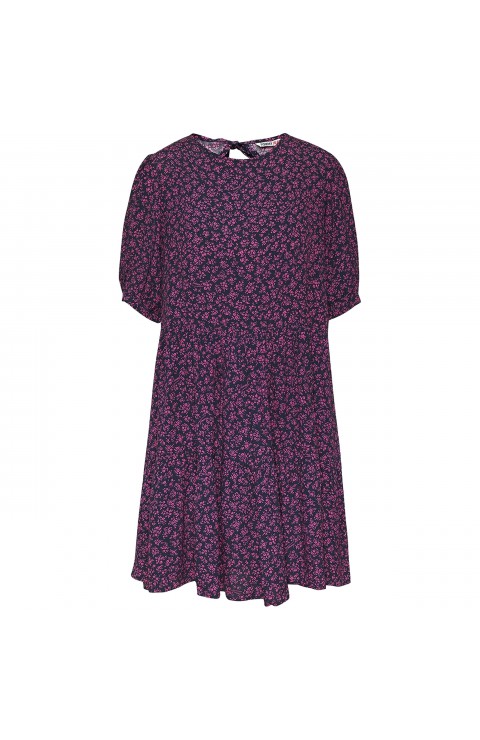 Vestido Tommy Jeans Tjw Printed Tired Dress