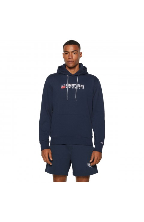 Sudadera Tommy Jeans Tjm Entry Athletics Hoodie