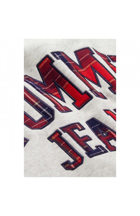 Sudadera Tommy Jeans Tjm Plaid Tommy Graphic Crew