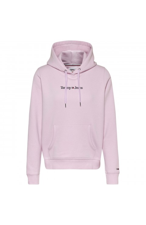 Sudadera Tommy Jeans Tjw Reg Serif Linear Hoodie