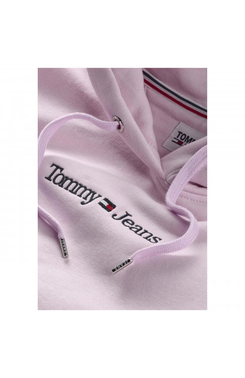 Sudadera Tommy Jeans Tjw Reg Serif Linear Hoodie