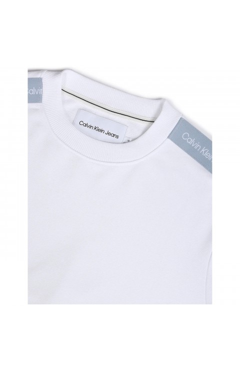 Sudadera Calvin Klein Jeans Contrast Tape Crew